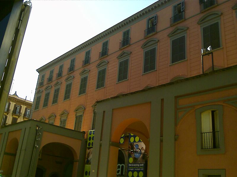 facciata palazzo delle arti di napoli o carafa di roccella